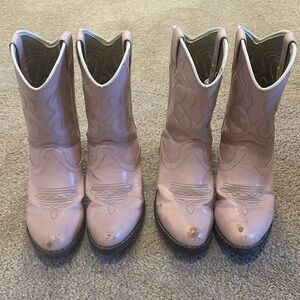 2 Canyon Trails Premium Kids Cowboy Boots